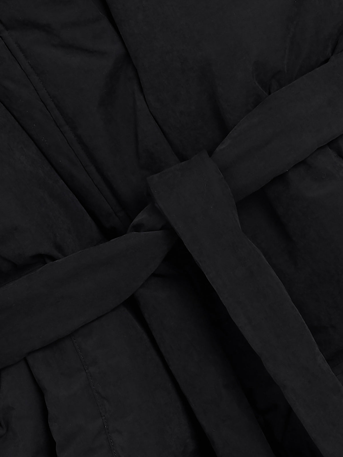 Steilia Brushed Down Coat Black