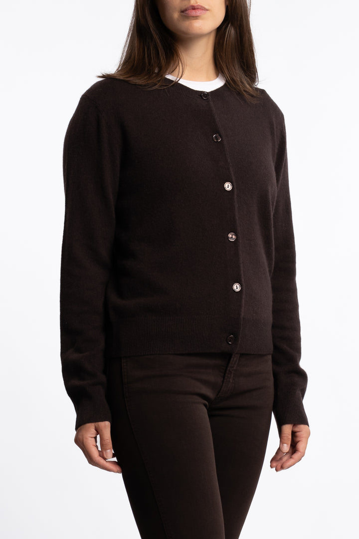 Saboston Cardigan 6304 - Black Coffee