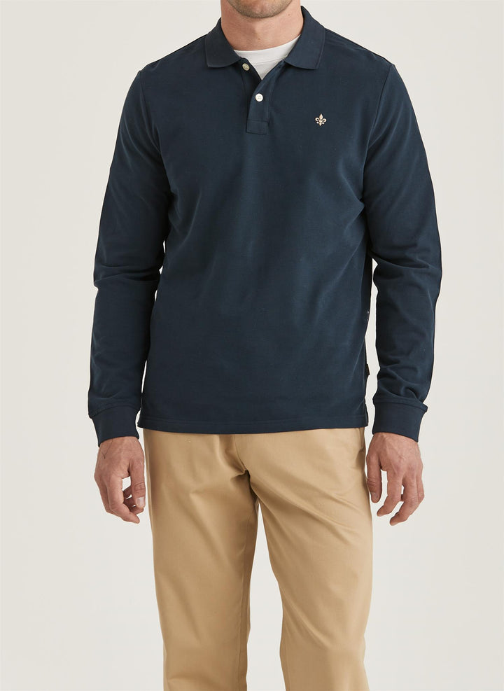 Camden LS Polo Old Blue