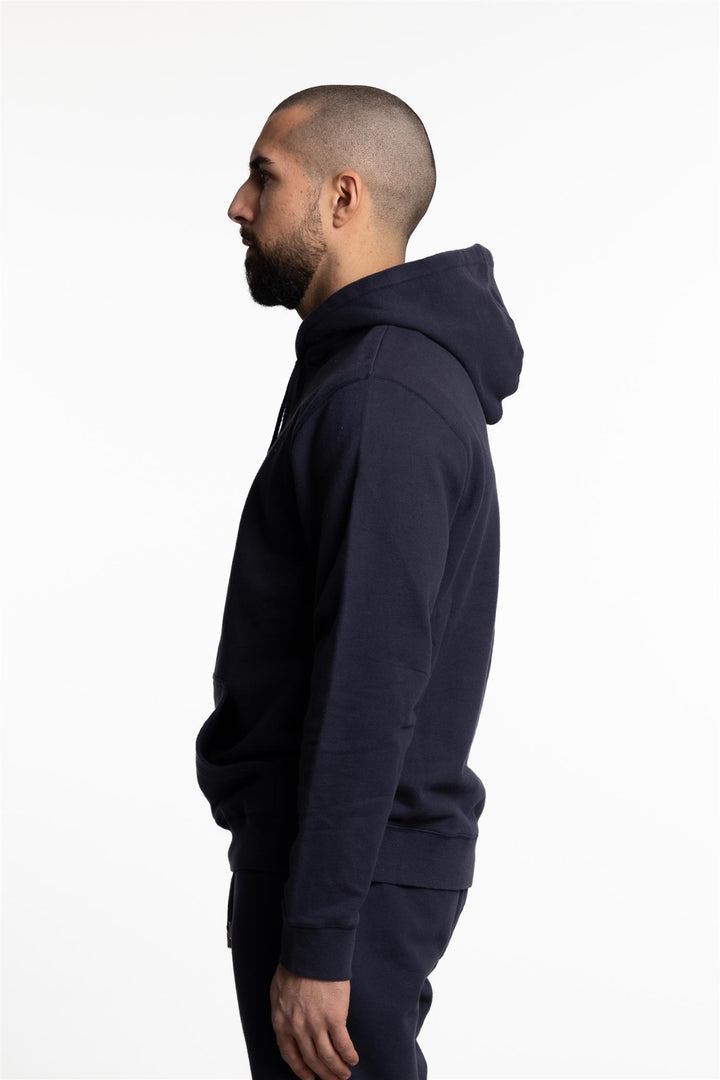 Loopback Overhead Hoody Navy