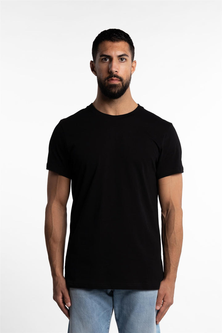 Crew Neck Regular Black