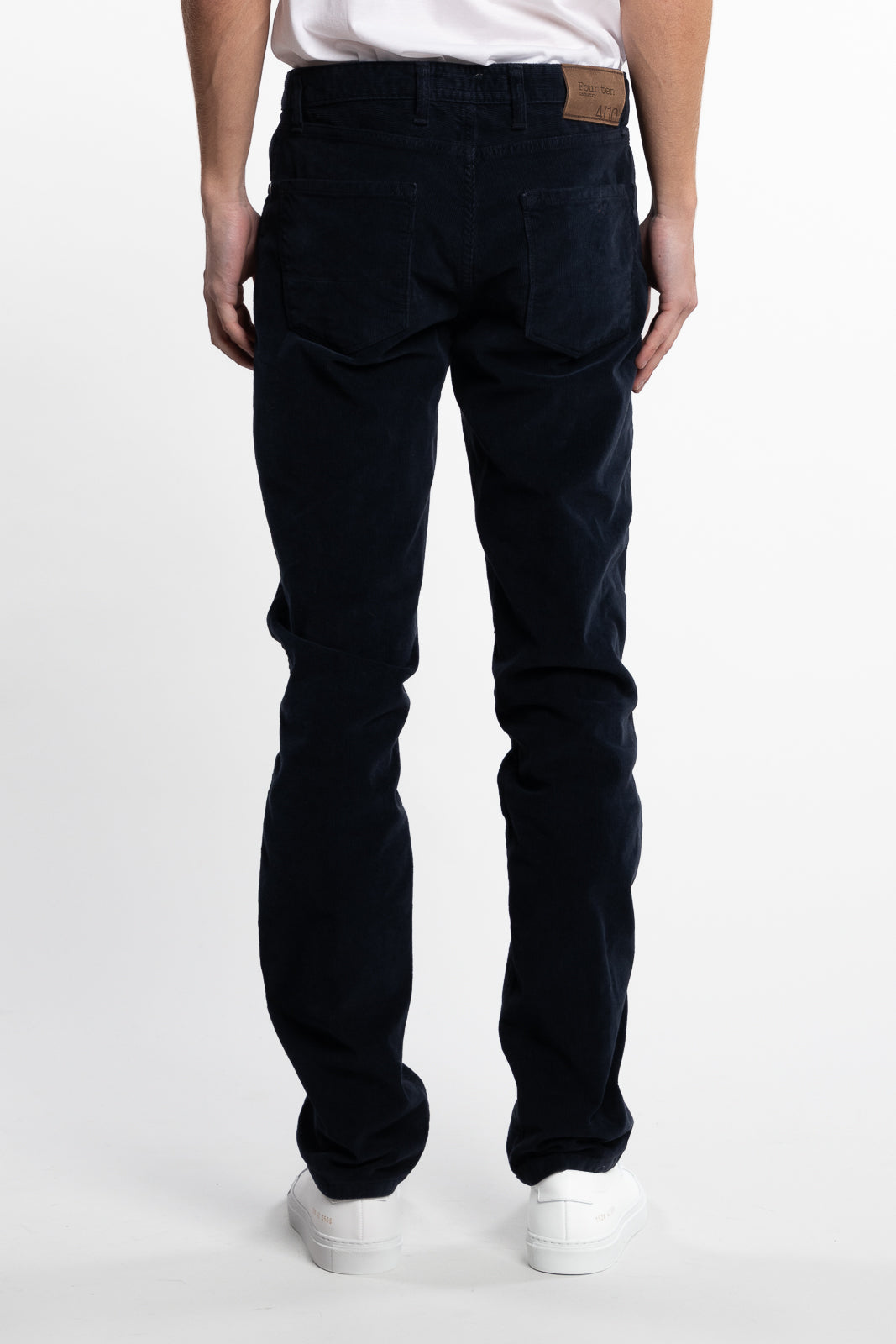 Cotton Corduroy 5-Pocket Pants Dark Blue