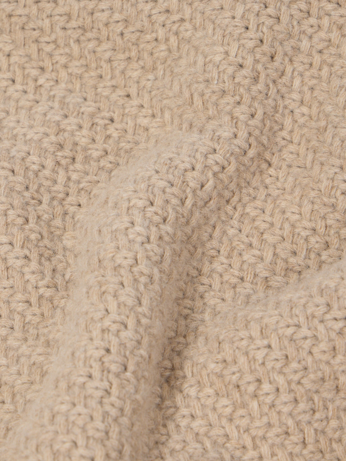 5100055 Loose-fit crewneck jumper Biscuit Melange