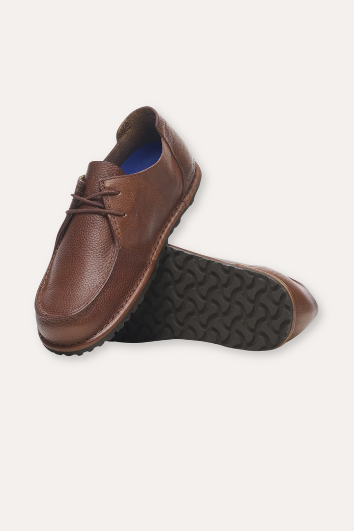 Men's Utti Lace Natural Leather Roast