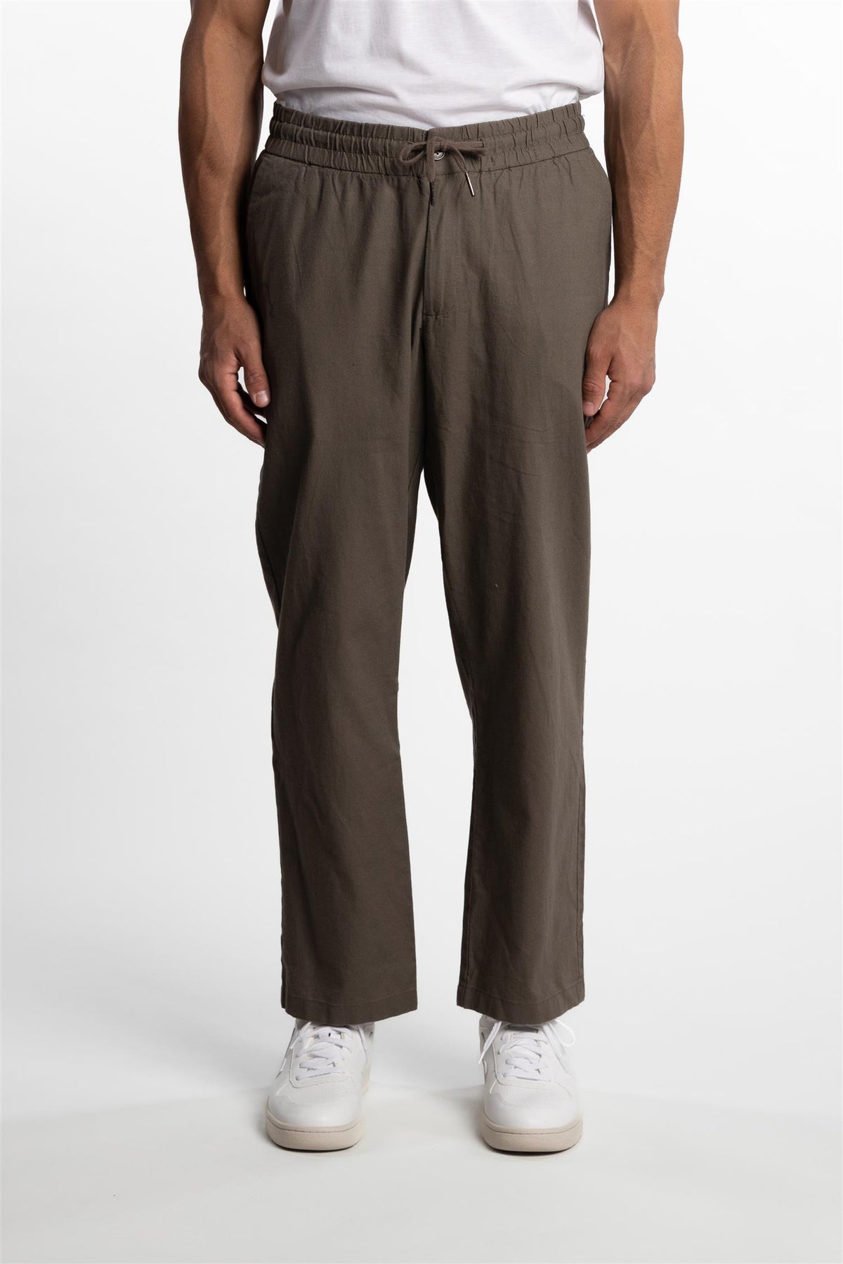 Barcelona Cotton/Linen Pants Dusty Green
