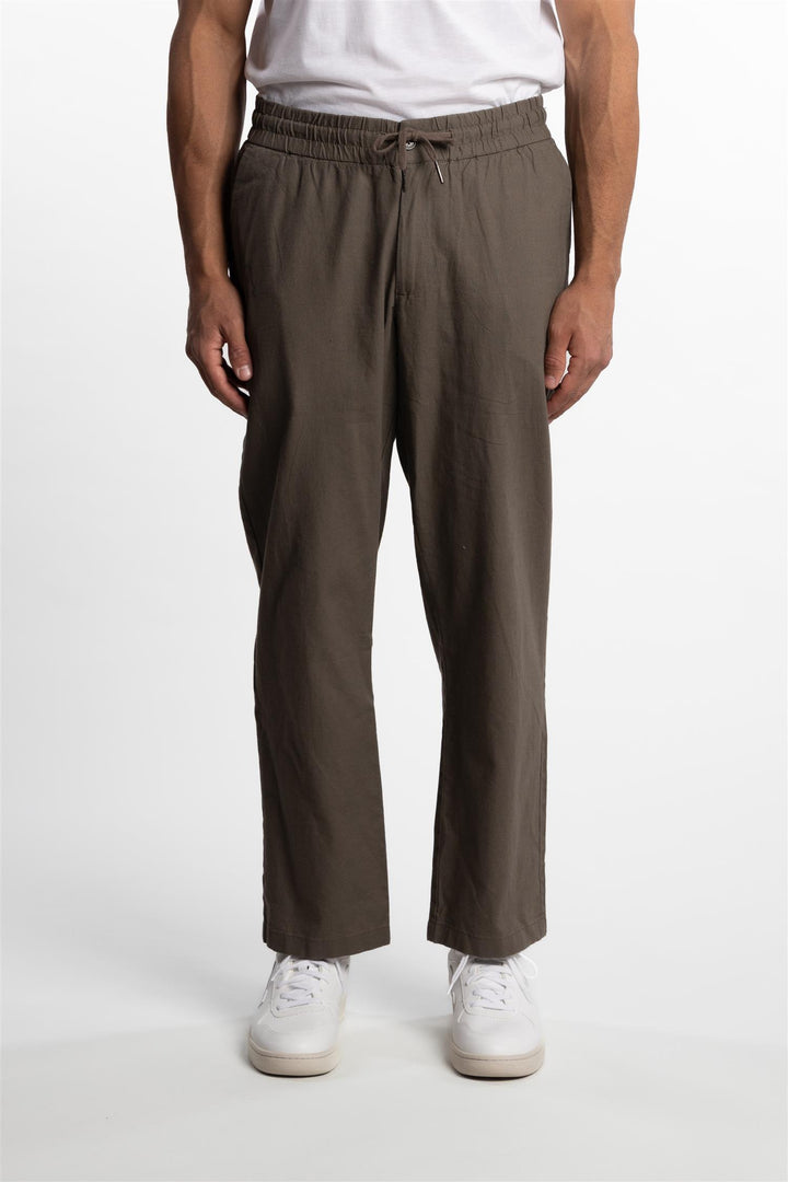 Barcelona Cotton/Linen Pants Dusty Green