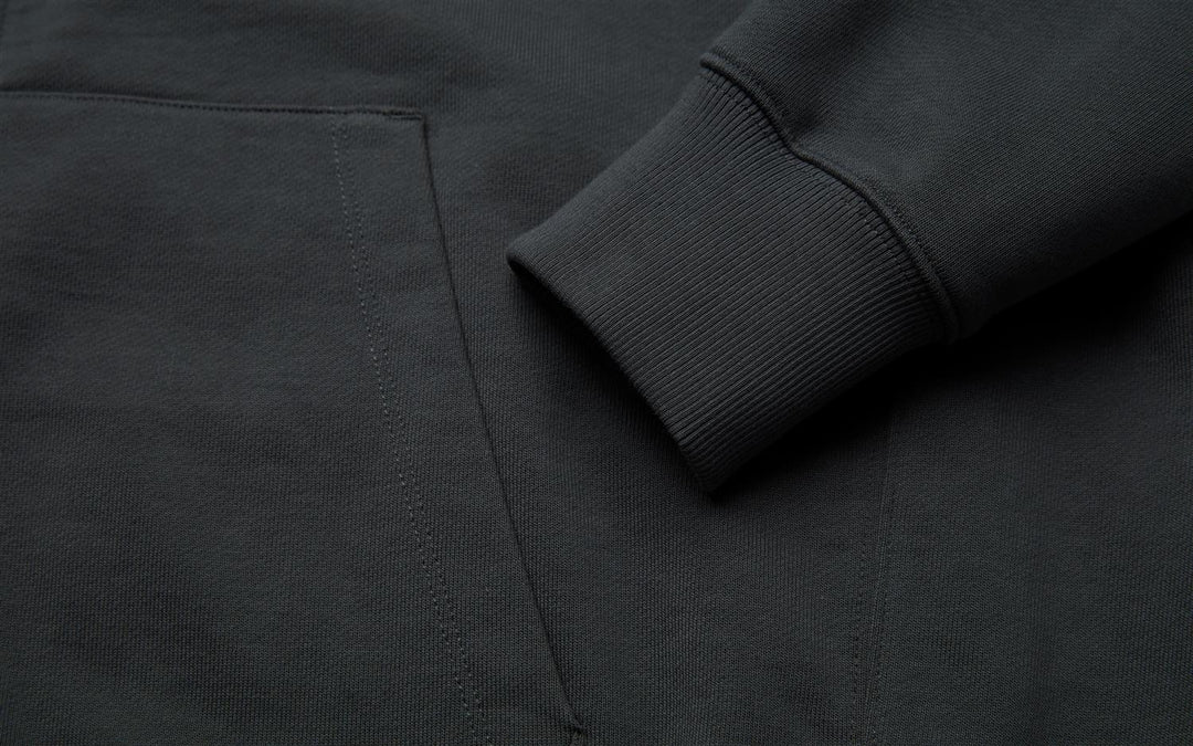 Drift Terry Zip Hood Aurora Green