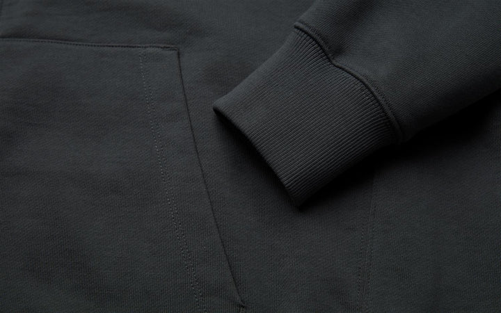 Drift Terry Zip Hood Aurora Green