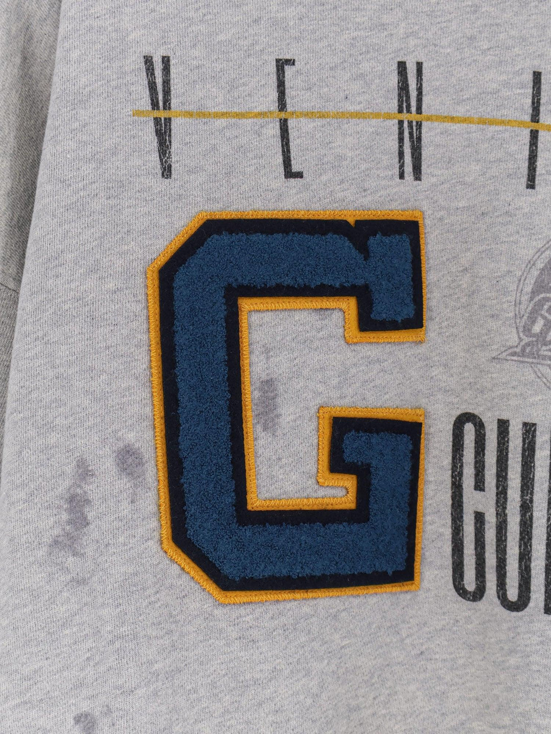 Journey Unisex Crewneck Heavy Fleece Vintage Treatment Alluminium Melange Gray