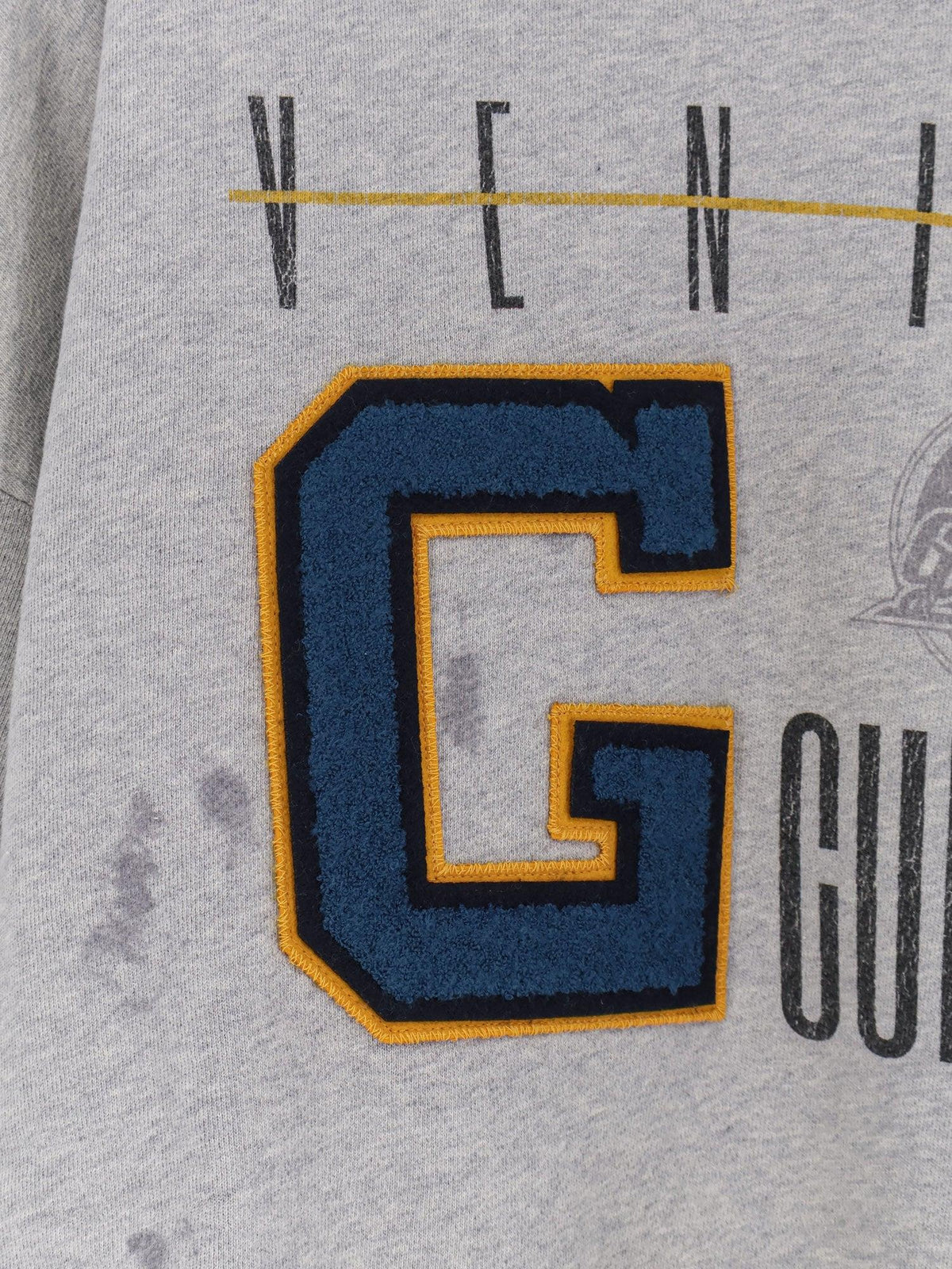 Journey Unisex Crewneck Heavy Fleece Vintage Treatment Alluminium Melange Gray
