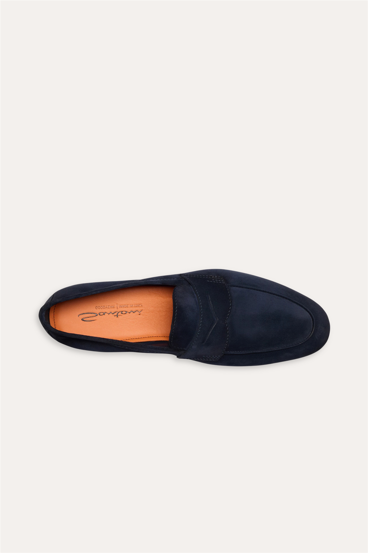 Carlo Loafer Blue Suede