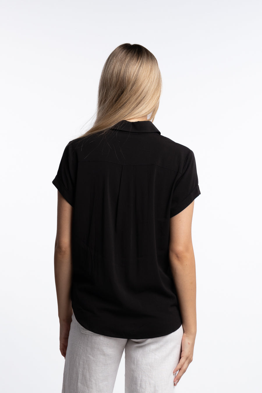 Majan ss shirt 9942- Black