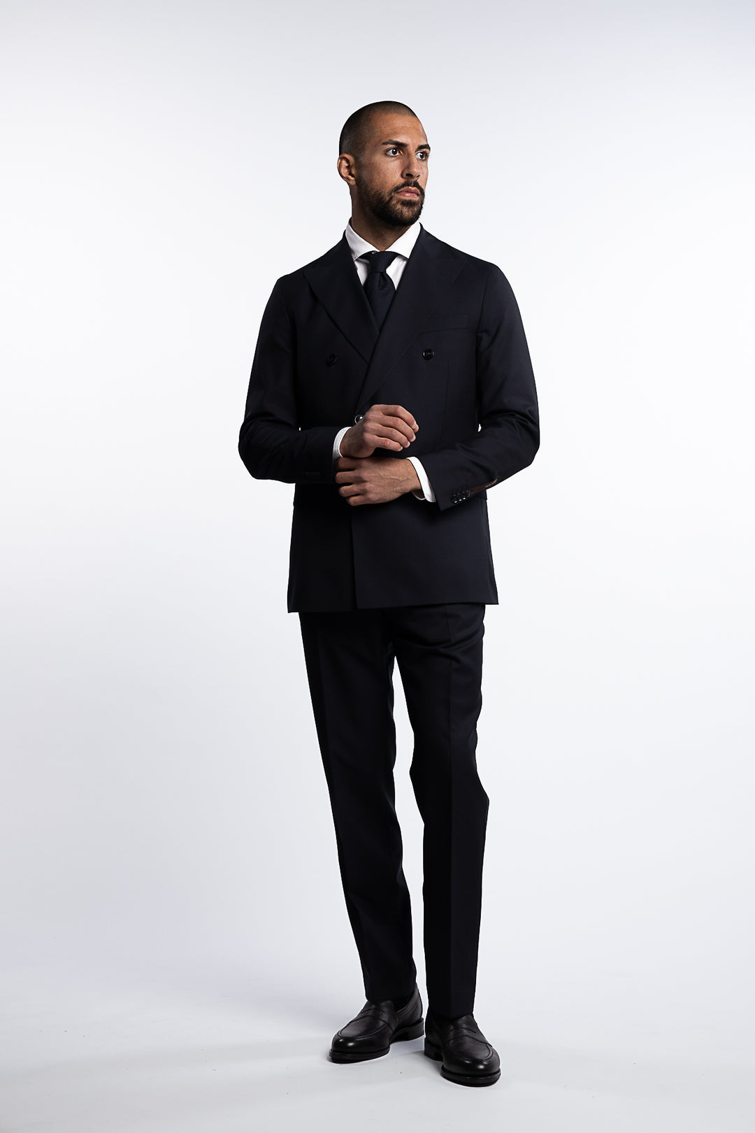 Delon Side Adjuster EVO Microstructure Trousers Dark Navy