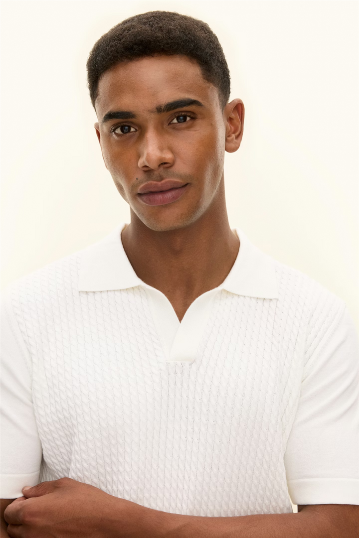 Alf Poloshirt S-S Snow White