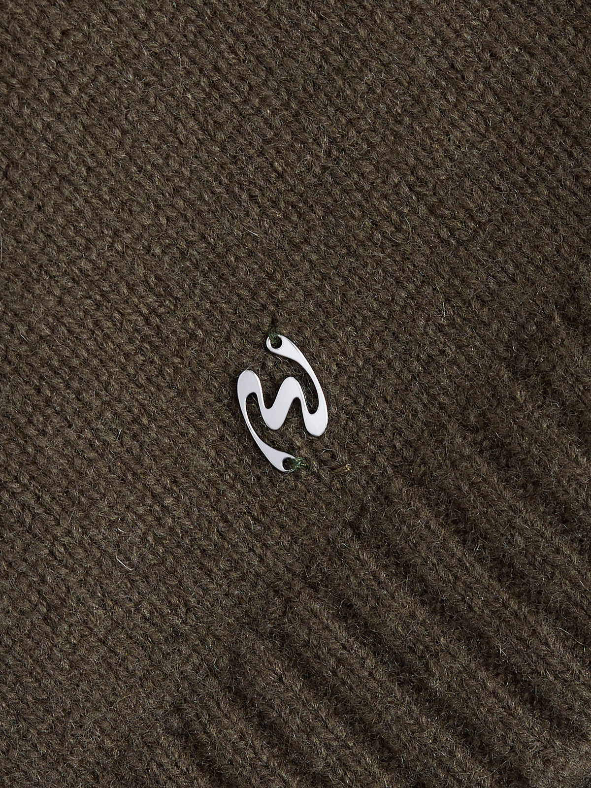 Andreas Zip-Up Cardigan Dk. Green