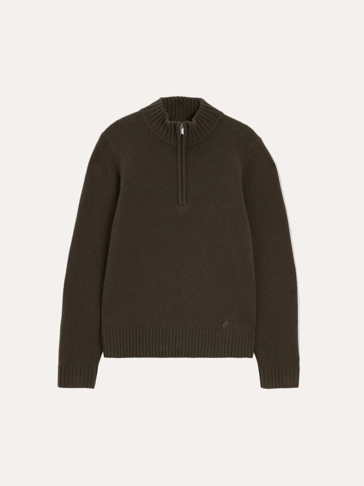 Andreas Half-Zip Sweater Dk. Green