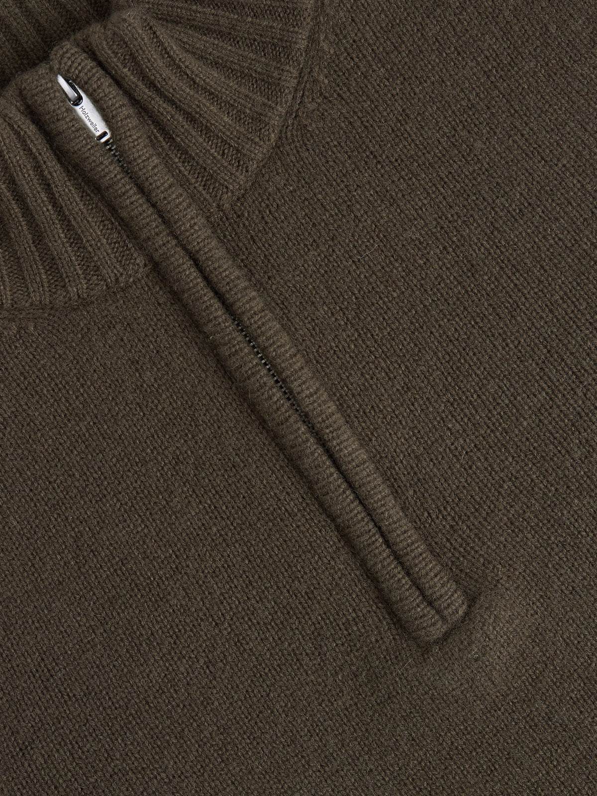 Andreas Half-Zip Sweater Dk. Green