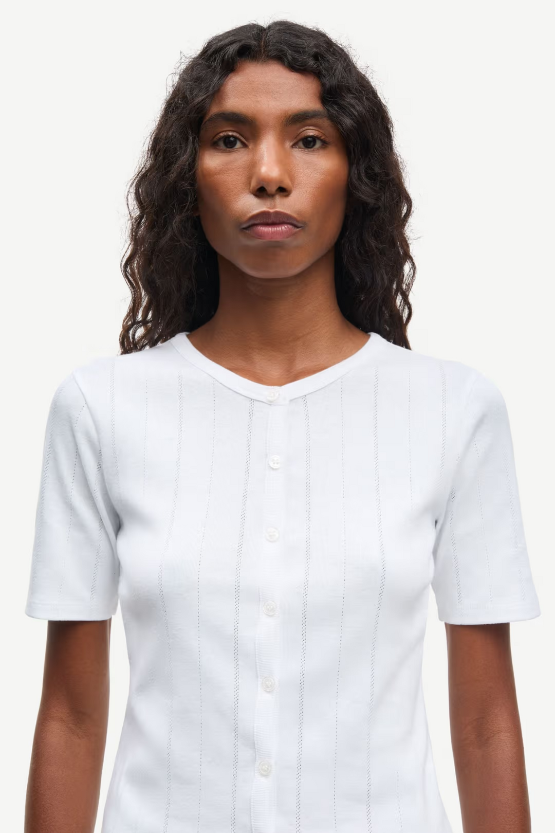 Sajuni SS Cardigan 15901 - White