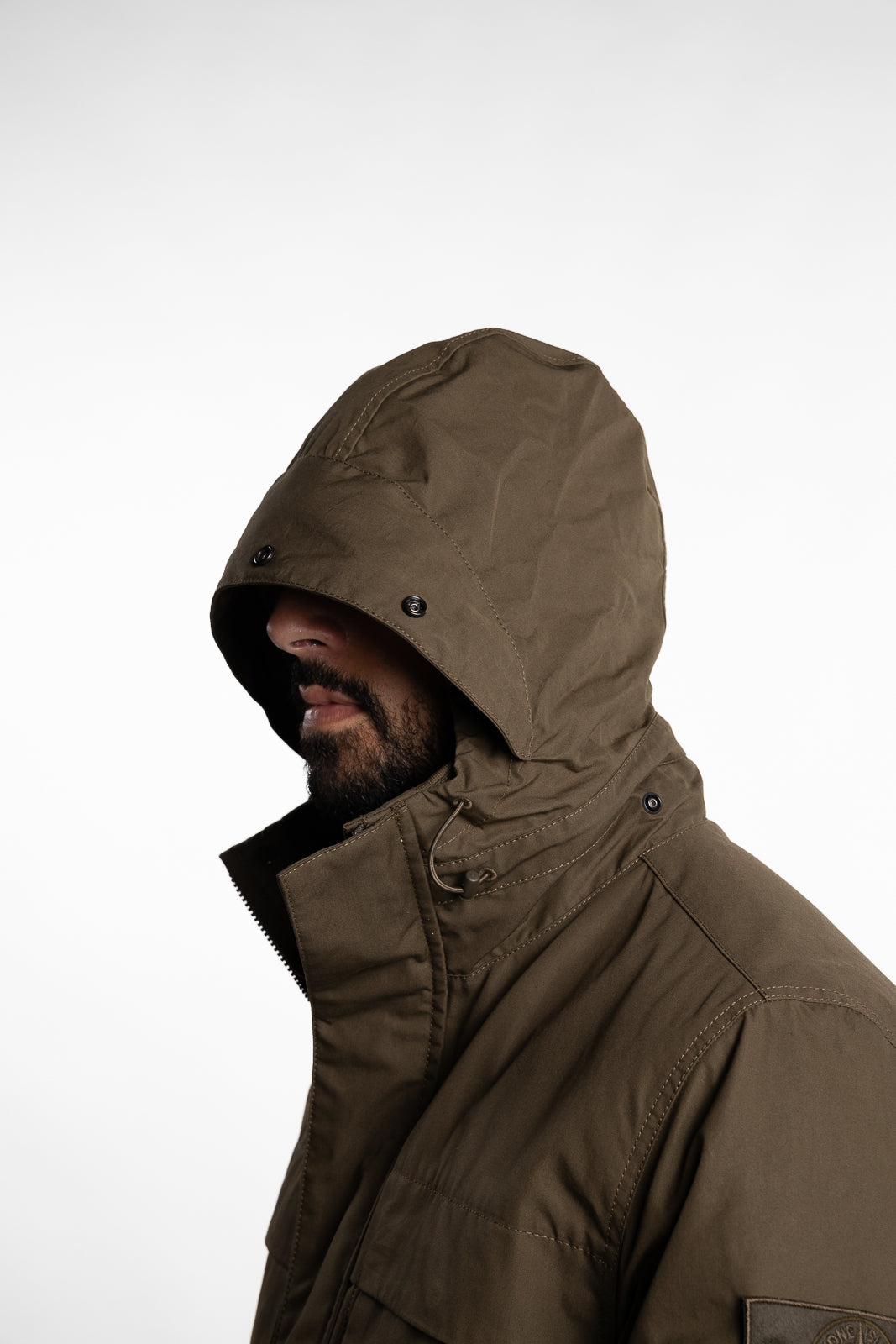 Ghost Waterproof Cotton Canvas Jacket Olive