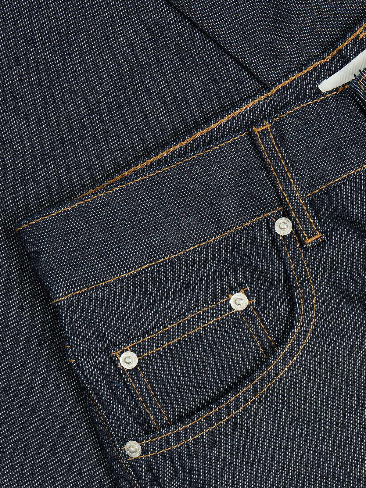 Holzweiler Pine Straight Jeans Dk. Blue - detalj lomme