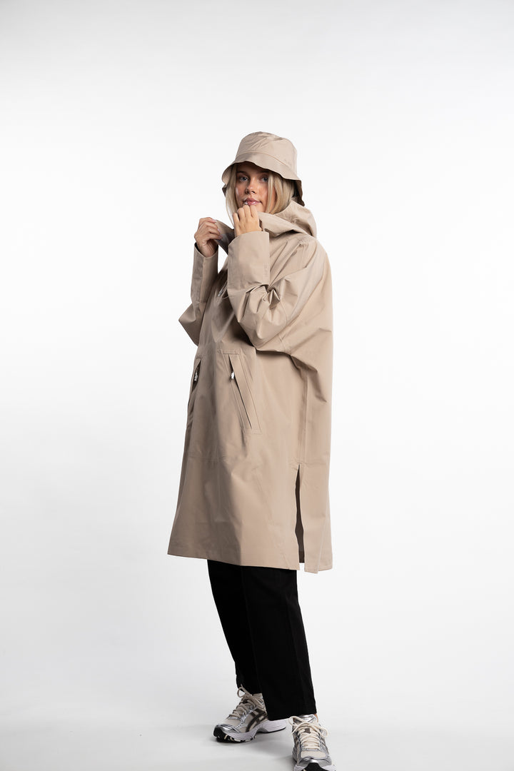 Aalesund Poncho - Beige