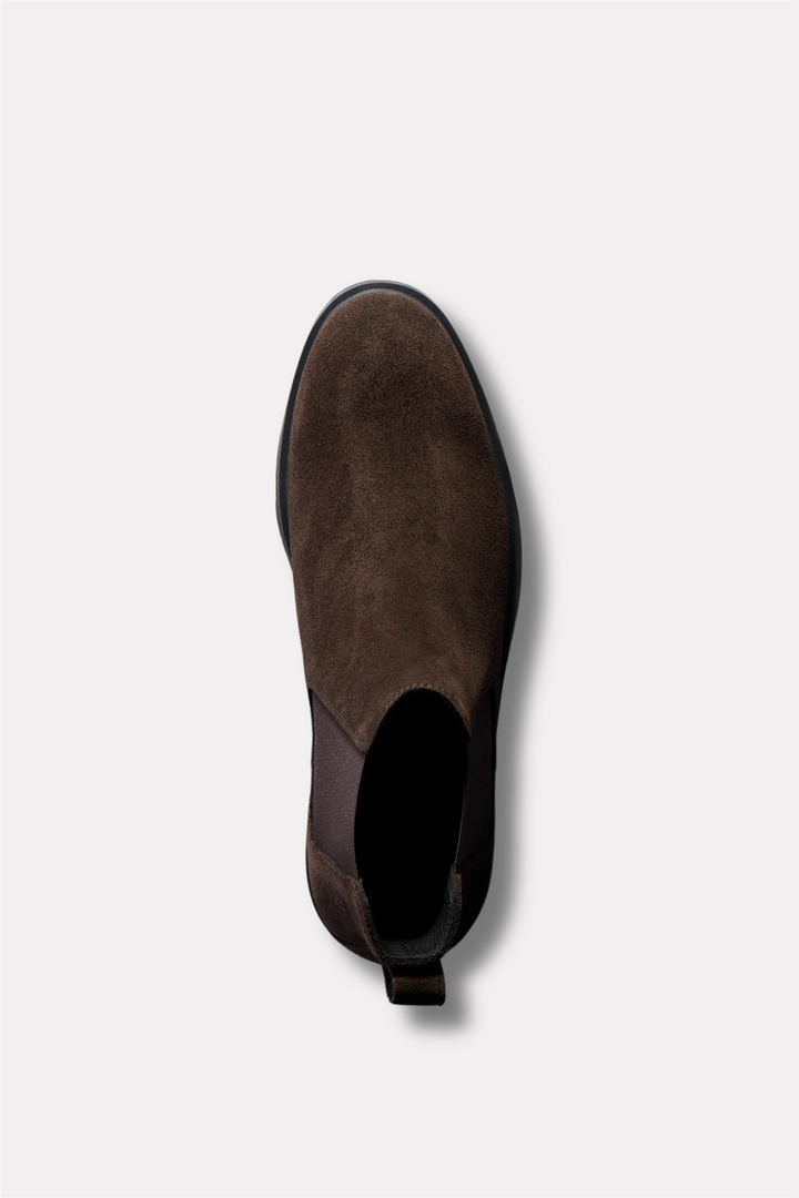 Thunder Chelsea Boot Dark Brown Suede