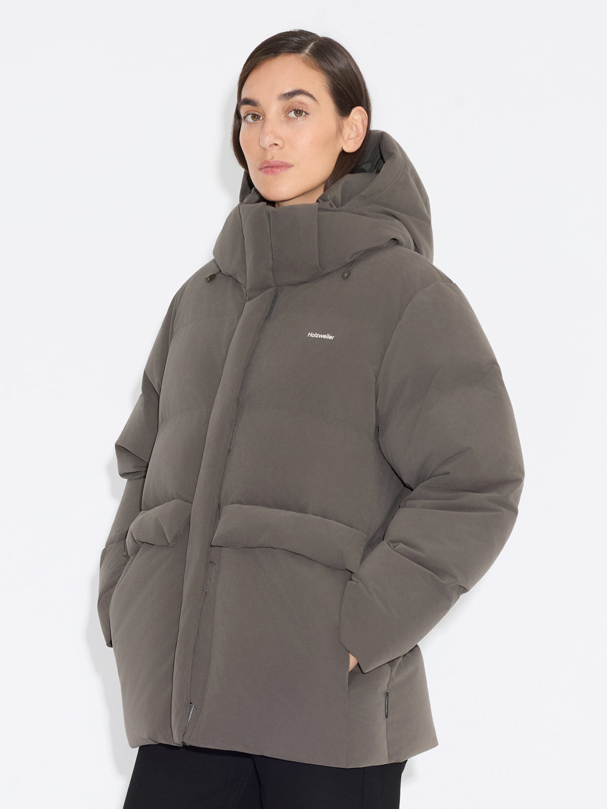 Besseggen Brushed Down Jkt - Dk. Green
