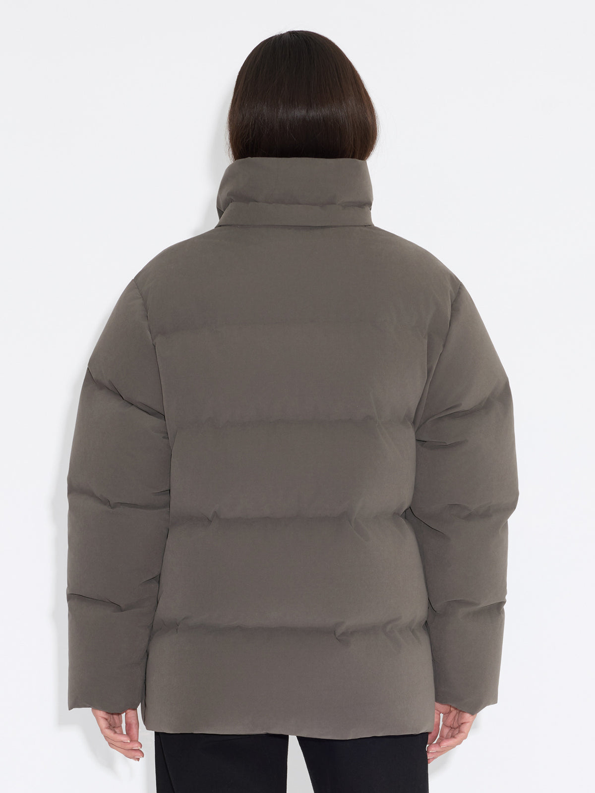 Besseggen Brushed Down Jkt - Dk. Green