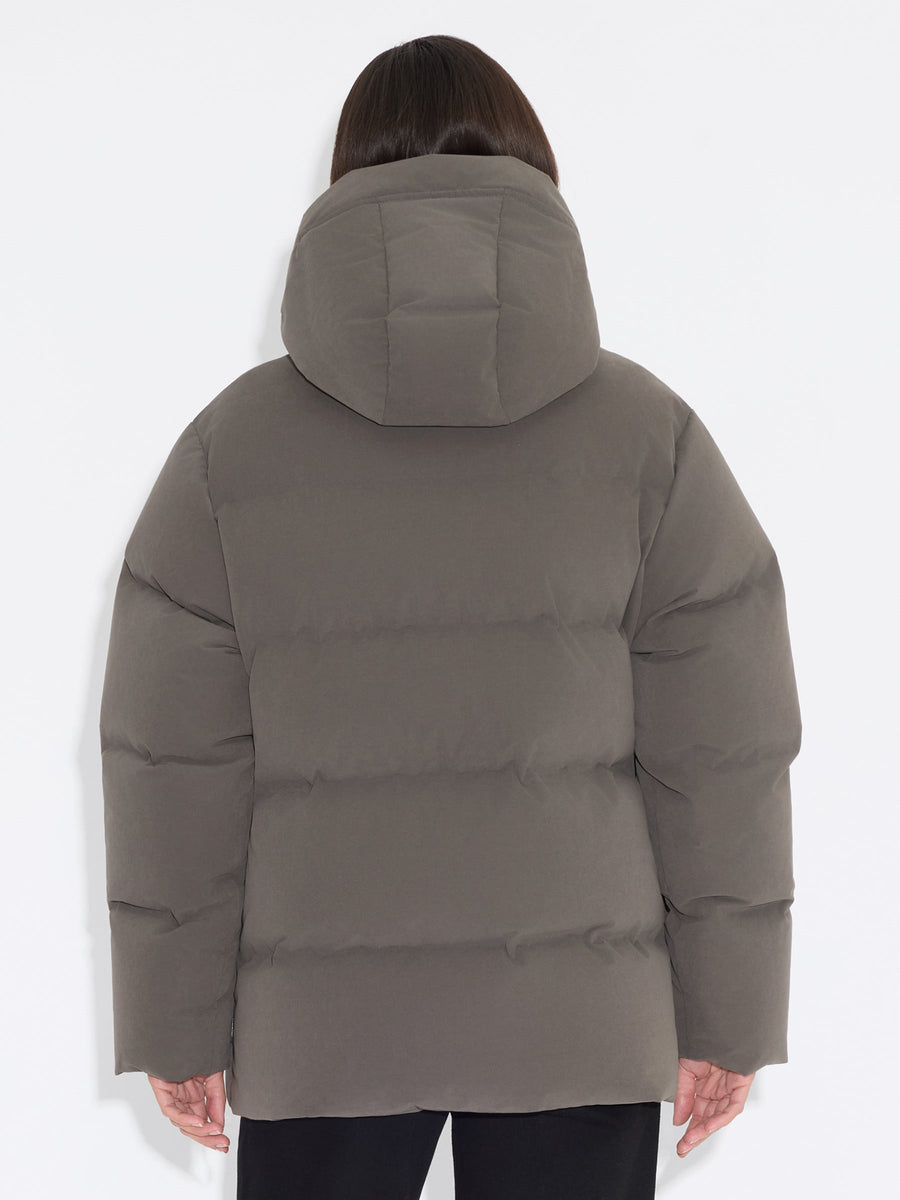 Besseggen Brushed Down Jkt - Dk. Green