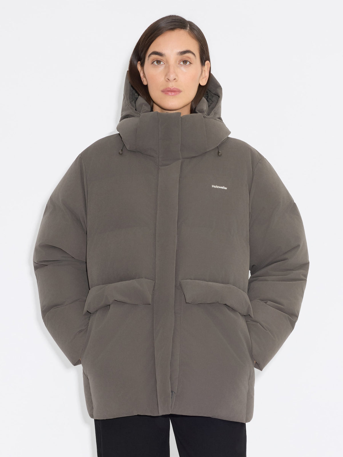 Besseggen Brushed Down Jkt - Dk. Green