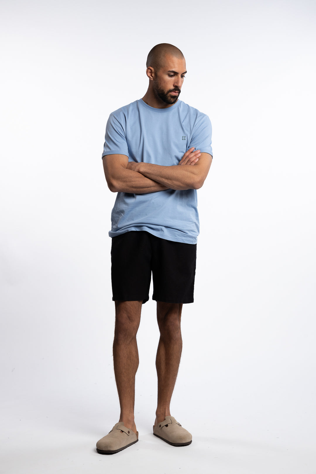 Otto Linen Shorts Black
