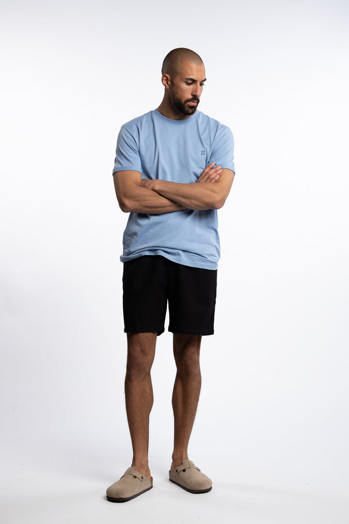 Otto Linen Shorts Black