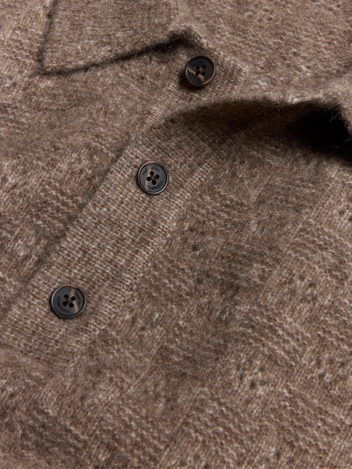 Jack Polo Sweater Taupe - Holzweiler detalj