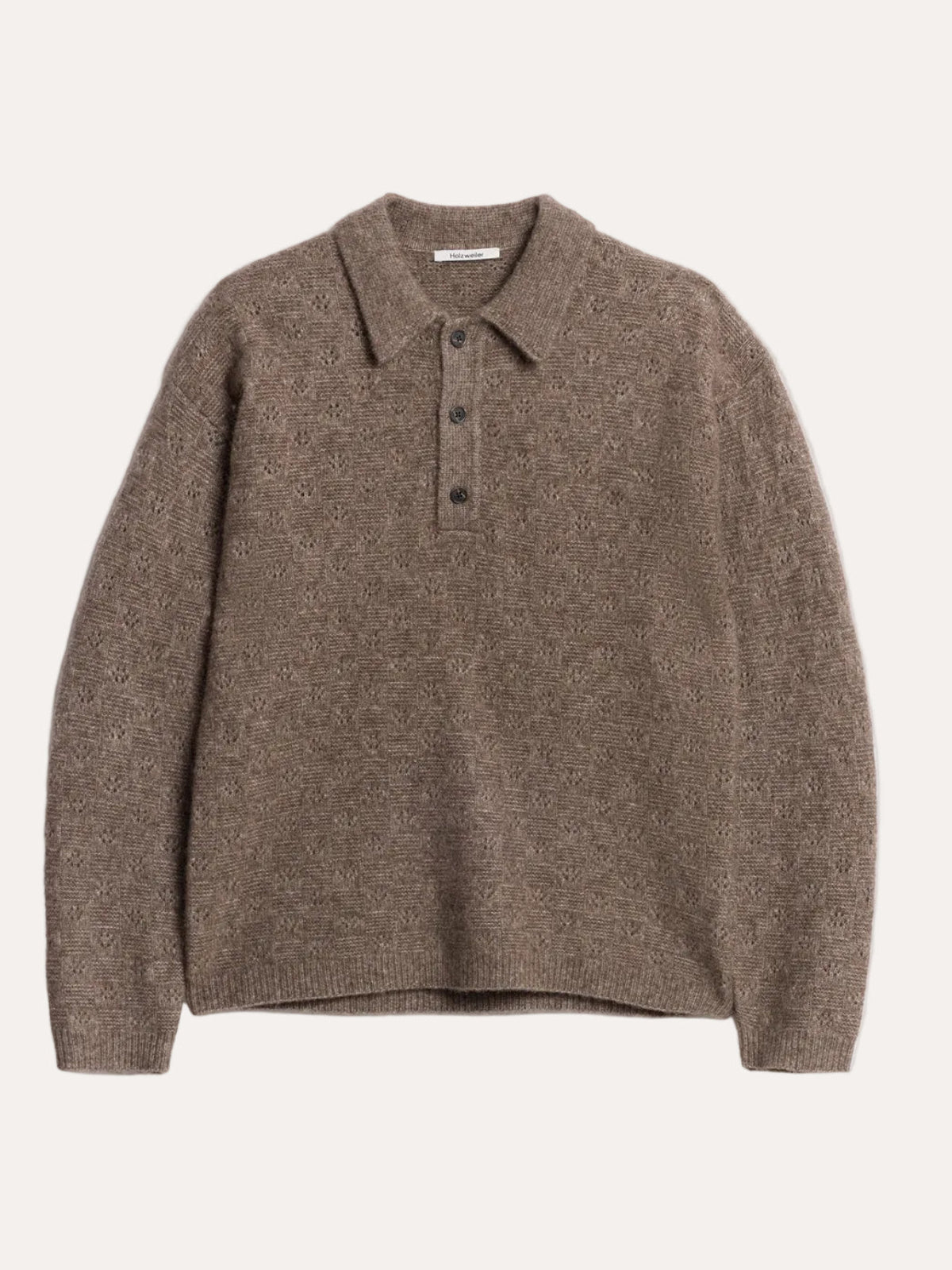 Jack Polo Sweater Taupe - Holzweiler