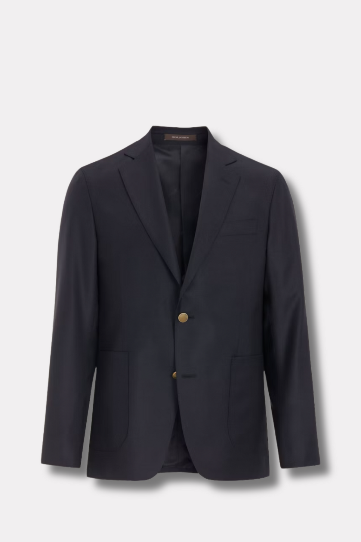 Fogerty Regular Fit Structured Blazer Navy