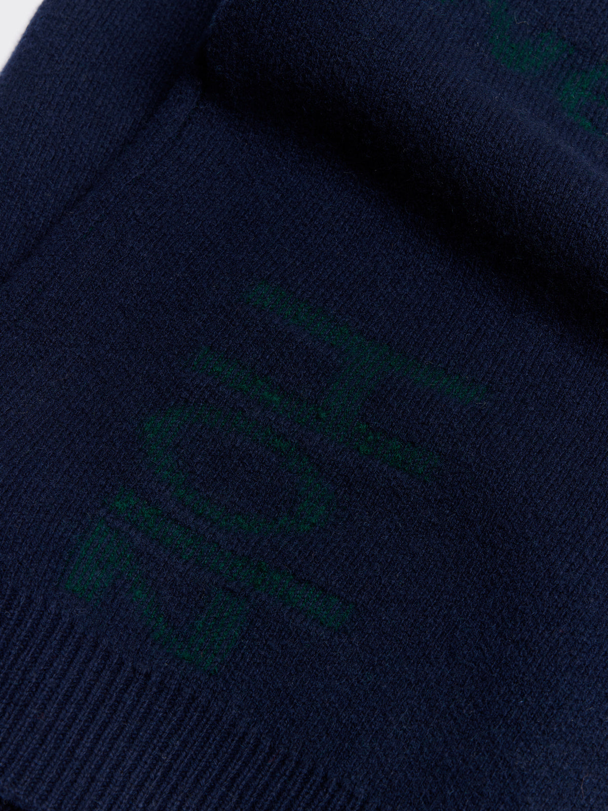 Haza Logo Crewneck Sweater Navy Mix