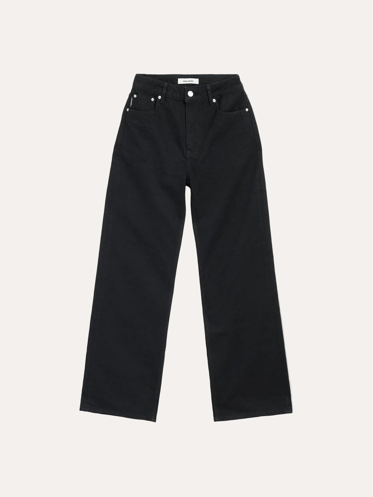 Linden Wide Jeans - Black