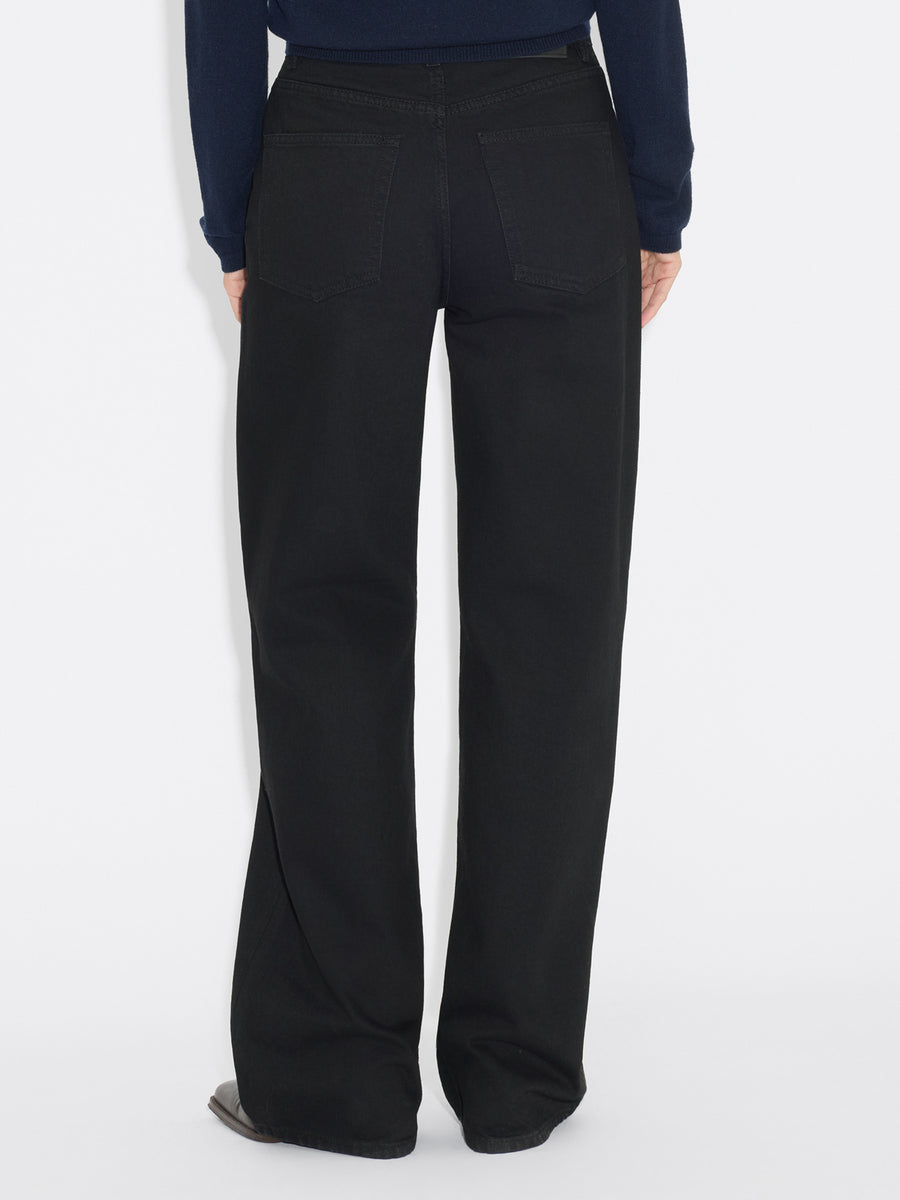 Linden Wide Jeans - Black