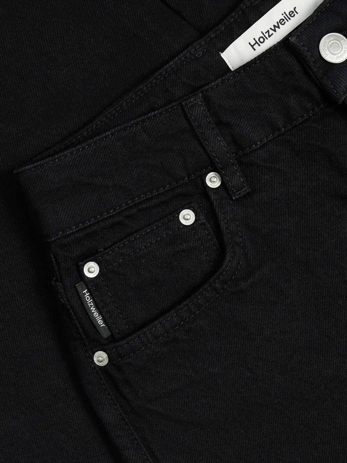 Linden Wide Jeans - Black