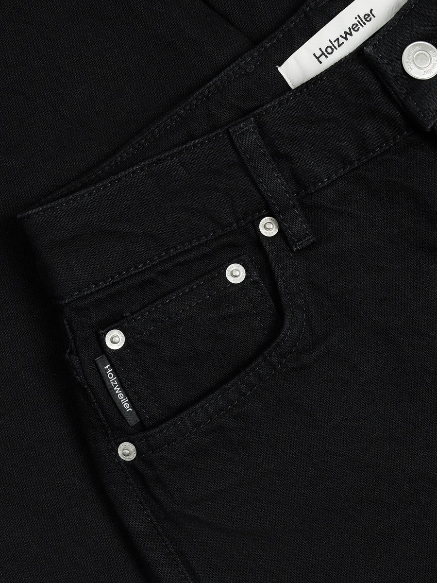 Linden Wide Jeans - Black