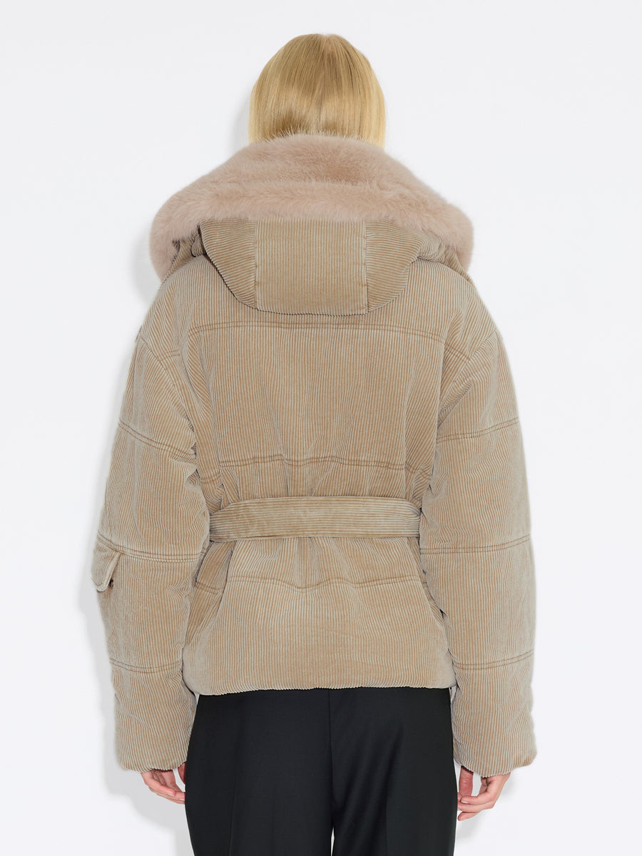 Steilia Corduroy Jacket - Sand