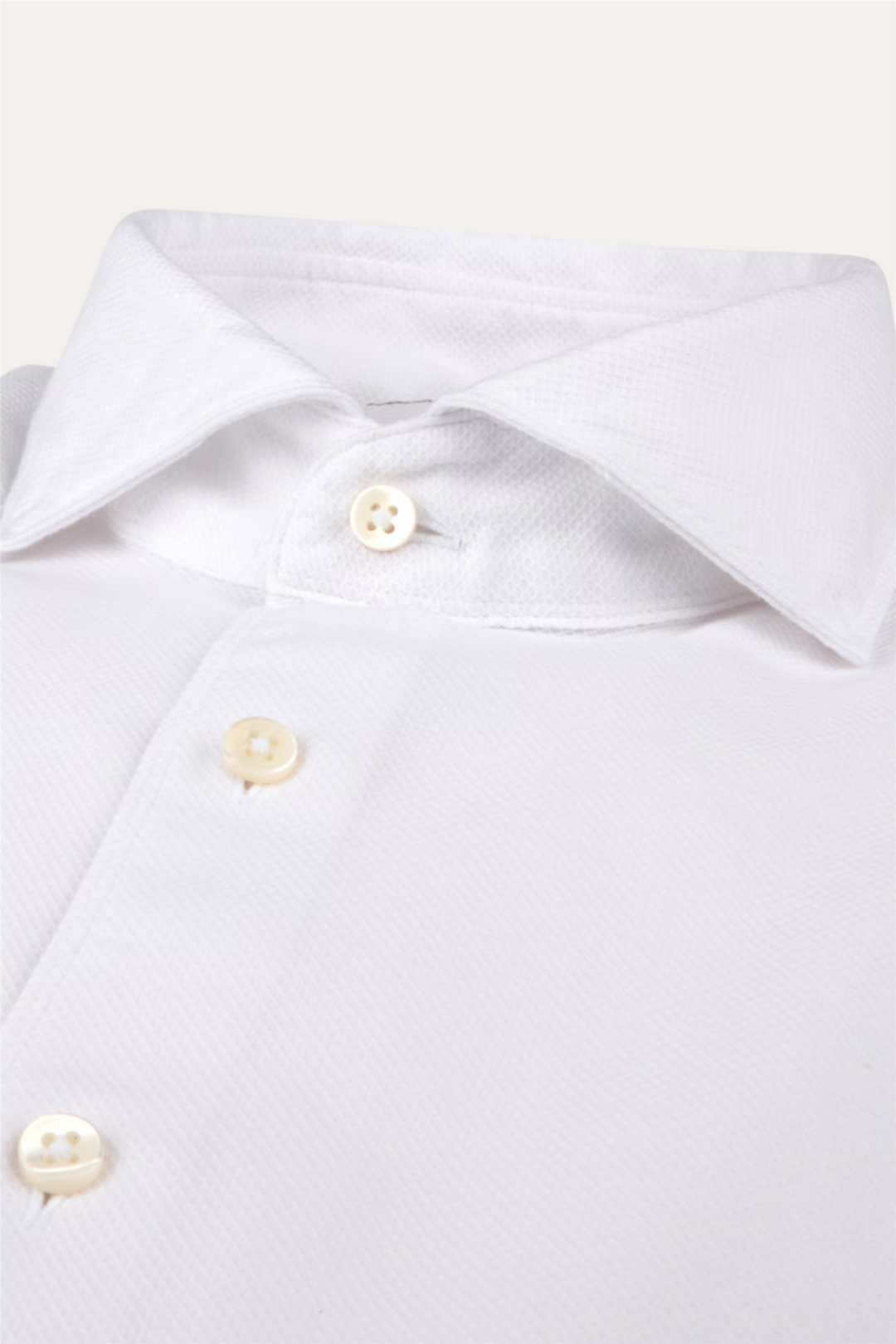 Slimline Cotton Shirt White