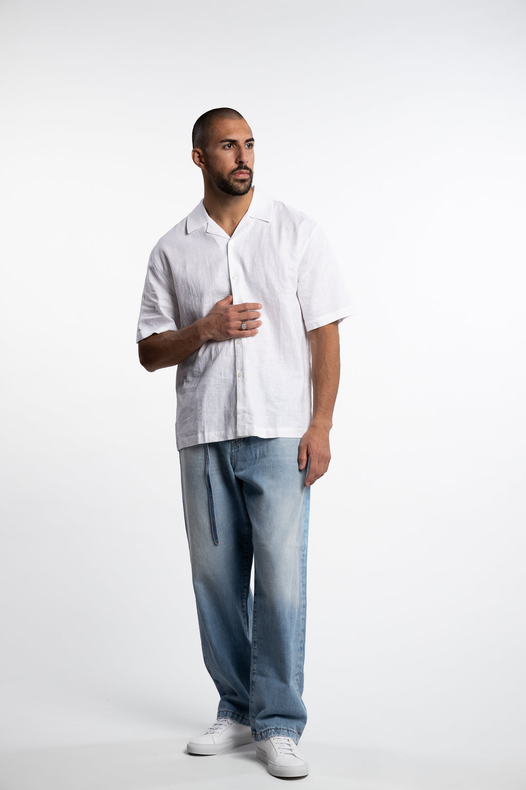 Pier Solid Shirt White