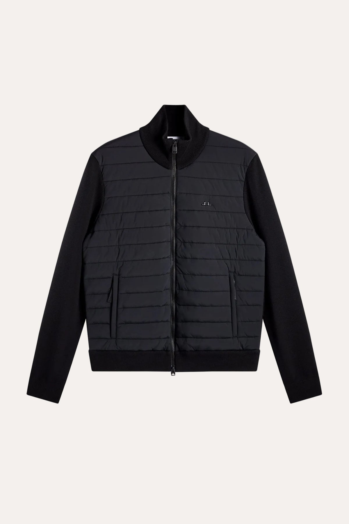 Boen Knit Hybrid Jacket Black