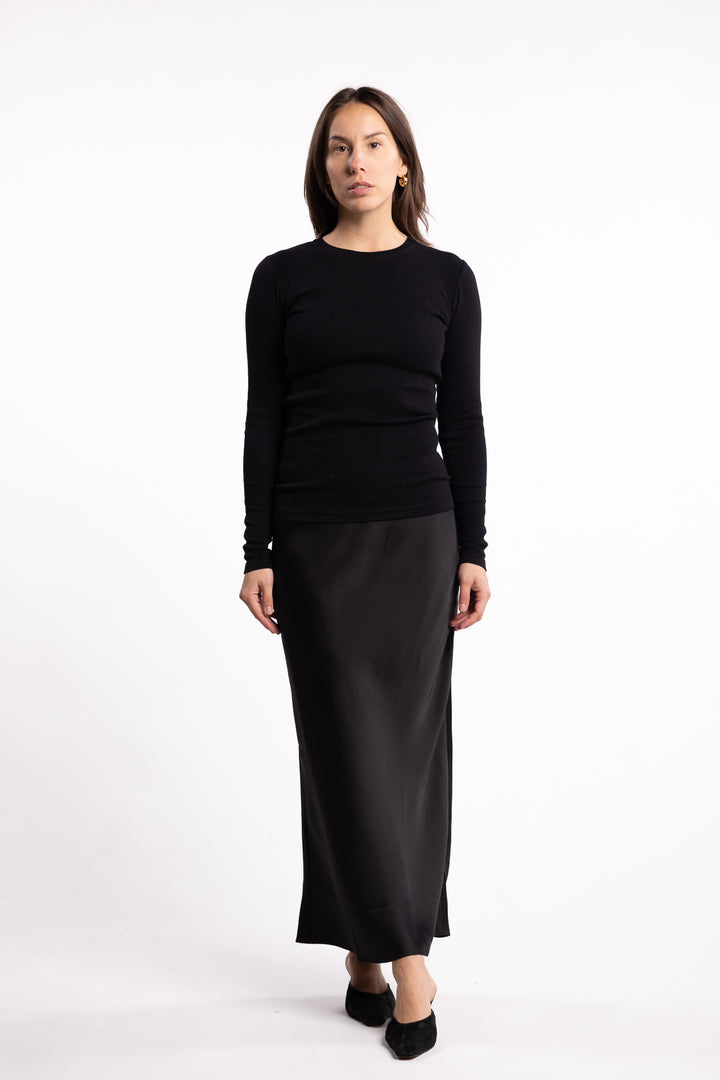 Saagneta Long Skirt 12956- Black