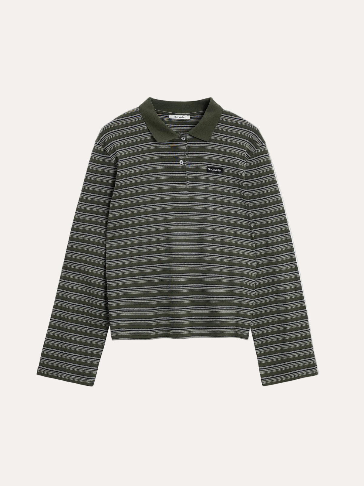 Sunny Polo - Green Stripe