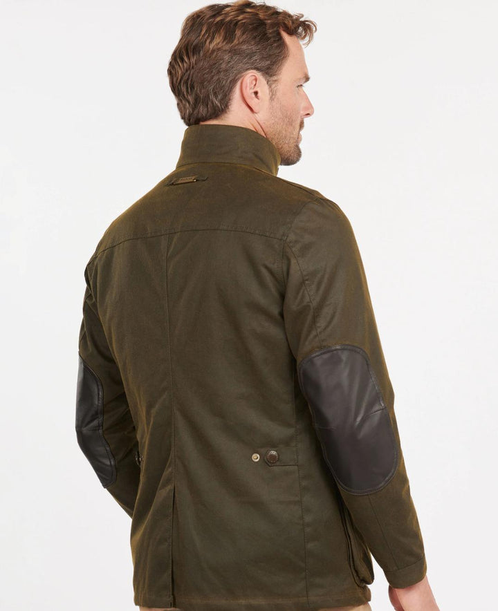 Ogston Wax Jacket Olive-Ytterjakker-Bogartstore