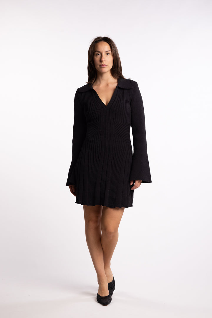 Sondrio Mini Dress- Black