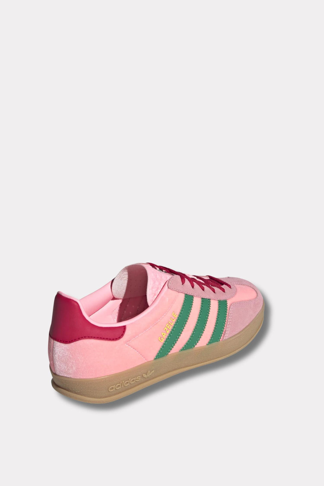 Gazelle Indoor W- Court Green/Glow Pink/Gum