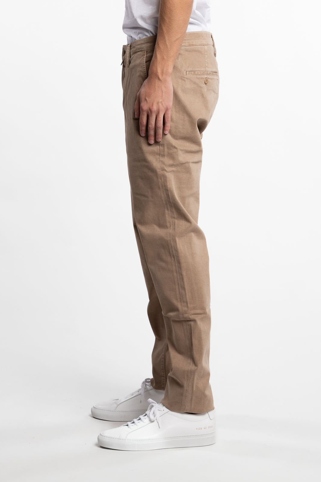 Bobby Cotton/Stretch Chino Beige